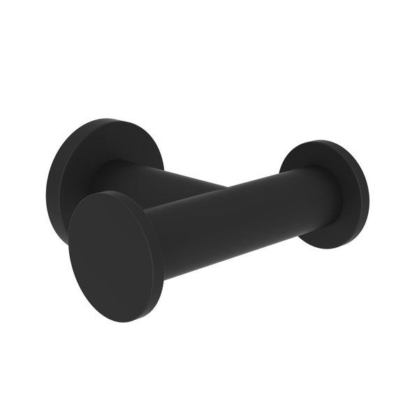 Newport Brass Double Robe Hook in Flat Black 36-13/56